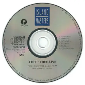 Free - Free Live! (1971) [1992, Nippon Phonogram, PHCR 18709]