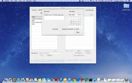GTasks v1.3 Mac OS X