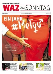 WAZ Westdeutsche Allgemeine Zeitung Sonntagsausgabe - 14. Oktober 2018