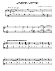 A Fateful Meeting - James Newton Howard, King Kong Movie (Piano Solo)