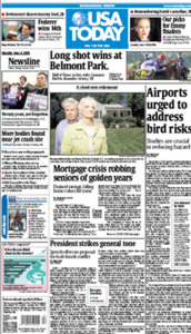 USA Today 8 June 2009