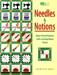 Needles & Notions: Paper-Pieced Patterns with a Sewing Room Theme [Repost]
