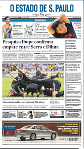 Jornal O Estado de SP em PDF, Domingo, 04 de Julho de 2010