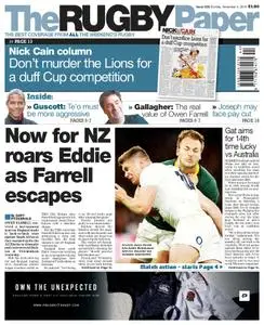 The Rugby Paper – 04 November 2018