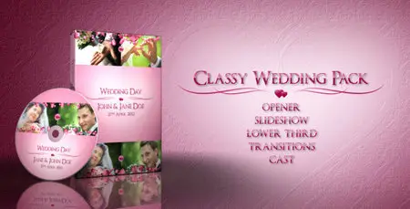 Classy Wedding Pack - Project for After Effects (VideoHive)