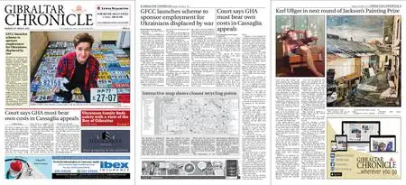 Gibraltar Chronicle – 28 March 2022