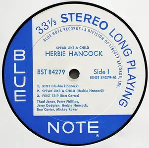 Herbie Hancock - Speak Like a Child (Original Blue Note) Vinyl rip in 24 Bit/96 Khz + CD 
