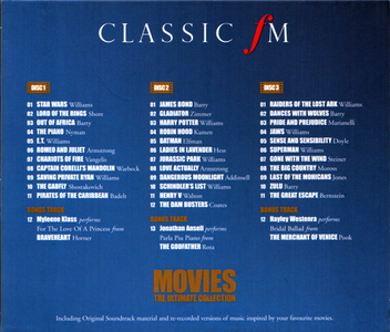VA - Classic FM Movies: The Ultimate Collection (3CD) 2008