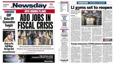 Newsday – August 24, 2020