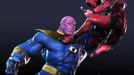 Course Thanos Vs Deadpool Zbrush Fight : 3D Sketch