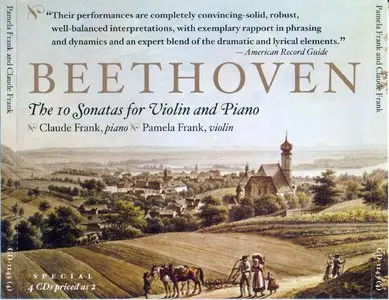 The Ten Sonatas for Violin and Piano · Claude Frank, piano & Pamela Frank, violin [4CD set] [Re-up]
