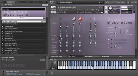 Sound Dust Plastic Ghost Piano KONTAKT