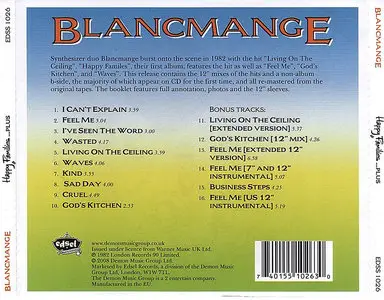 Blancmange - Happy Families (1982) Expanded Remastered 2008 [Re-Up]