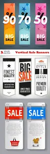 Vectors - Vertical Sale Banners