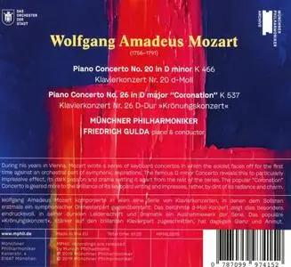 Friedrich Gulda, Münchner Philharmoniker - Mozart: Piano Concertos Nos. 20 & 26 (2019)