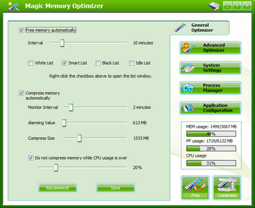 Magic Memory Optimizer 8.2.1.457  Portable