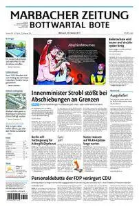 Marbacher Zeitung - 18. Oktober 2017