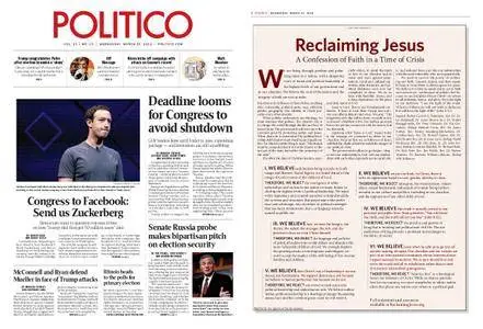 Politico – March 21, 2018