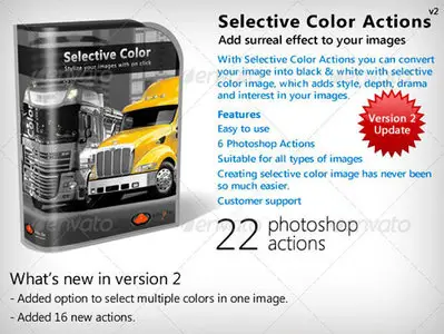 GraphicRiver Selective Color Actions
