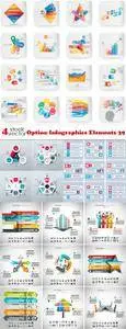 Vectors - Option Infographics Elements 39