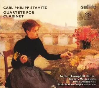 Arthur Campbell, Gregory Maytan, Paul Swantek, Pablo Mahave-Veglia - Stamitz: Quartets for Clarinet (2013)