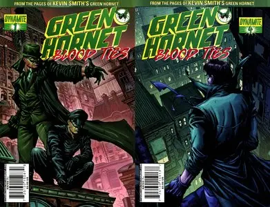 Green Hornet - Blood Ties #1-4 (2010-2011) Complete