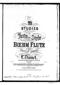 72 studies for the Boehm flute