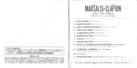 Wynton Marsalis & Eric Clapton - Play the Blues: Live from Jazz at Lincoln Center (2011) {Reprise Japan WPCR-14190}