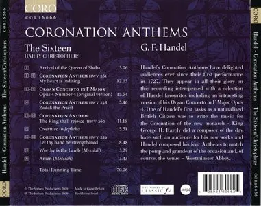 Handel - Coronation Anthems [The Sixteen]