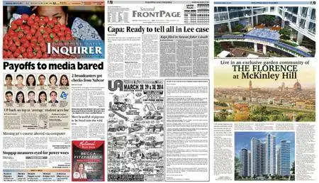 Philippine Daily Inquirer – March 19, 2014