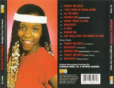 Patrice Rushen - Straight From The Heart (1996) {Electra}