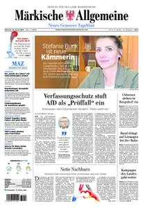 Märkische Allgemeine Neues Granseer Tageblatt - 16. Januar 2019