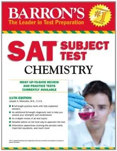 Barron's SAT Subject Test Chemistry, 11th Edition