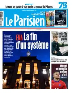 Le Parisien du Vendredi 9 Avril 2021