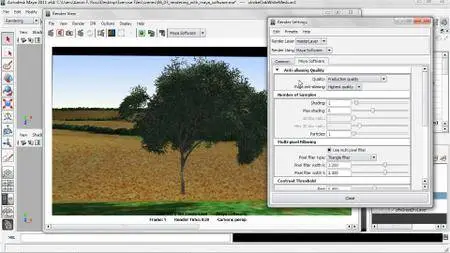 Creating Natural Environments in Maya