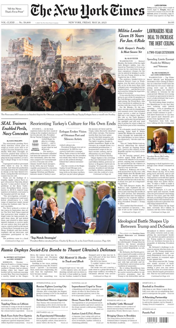 The New York Times - 26 May 2023 / AvaxHome