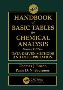 CRC Handbook of Basic Tables for Chemical Analysis, 4th Edition
