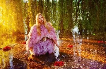 Lara Stone by Ryan McGinley for Vogue UK September 2012