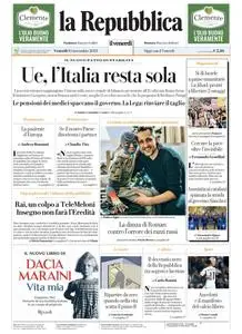 la Repubblica - 10 Novembre 2023