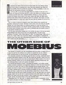 Comics Journal 118 1987-12 Moebus interview only