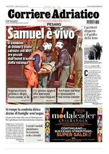 Corriere Adriatico Pesaro - 21 Gennaio 2017