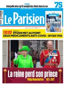 Le Parisien du Samedi 10 Avril 2021