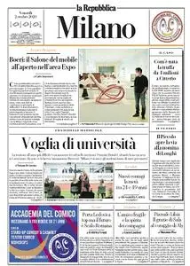 la Repubblica Milano - 2 Ottobre 2020