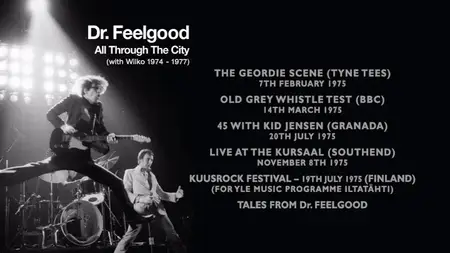 Dr. Feelgood - All Through The City (With Wilko 1974-1977) (2012) {3CD+DVD Box Set, Remastered}