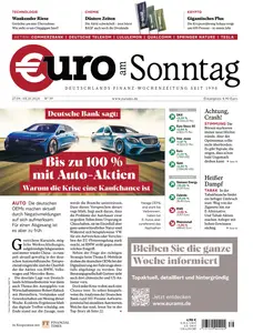 Euro am Sonntag - 27 September 2024