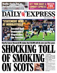 Scottish Daily Express - 25 November 2024