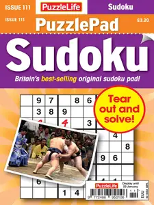 PuzzleLife PuzzlePad Sudoku - December 2024