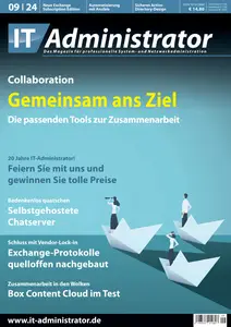 IT-Administrator Magazin - September 2024