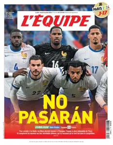 L’equipe du Mardi 9 Juillet 2024