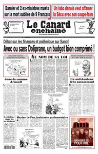 Le Canard enchaîné - 16 Octobre 2024